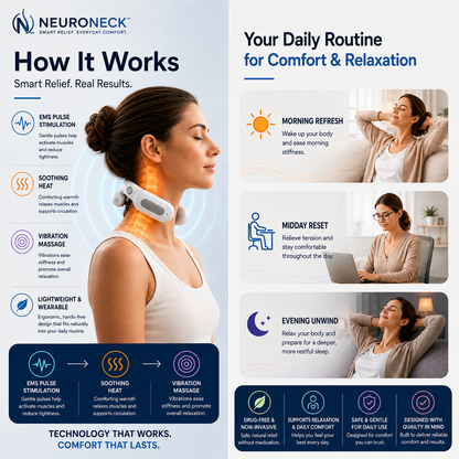 NeuroEase™ Smart Neck Massager