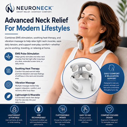 NeuroEase™ Smart Neck Massager