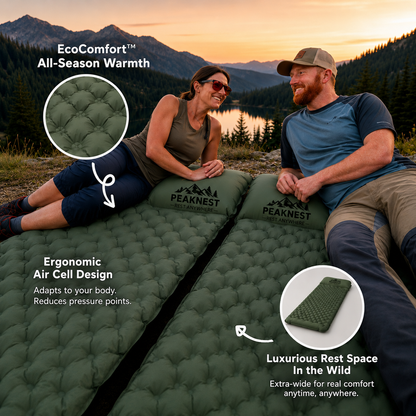 PeakNest™ Ultralight Sleeping Pads