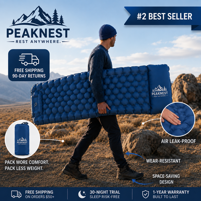 PeakNest™ Ultralight Sleeping Pads